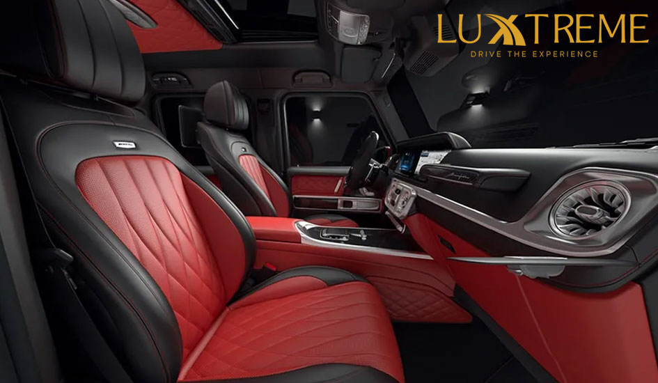 Mercedes-Benz AMG G63 Red Interior Night Package Rental Mercedes-Benz AMG G63 Red Interior Night Package Rental